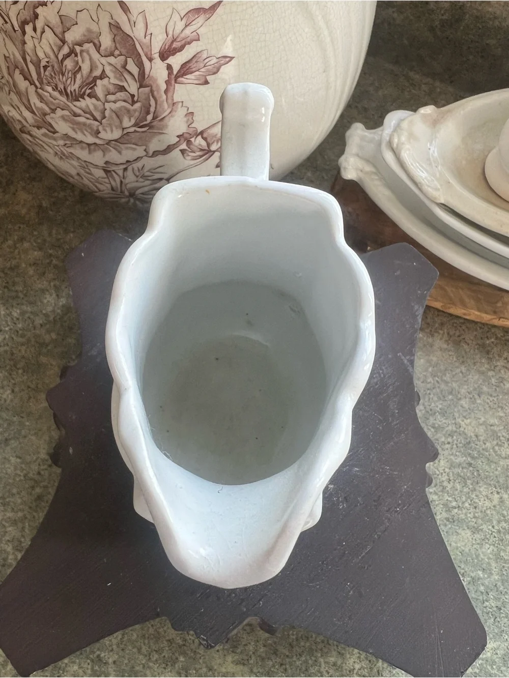 Johnson Bros. Ironstone Small Antique Pitcher